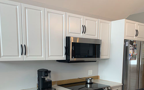 Kitchen cabinet refinishing